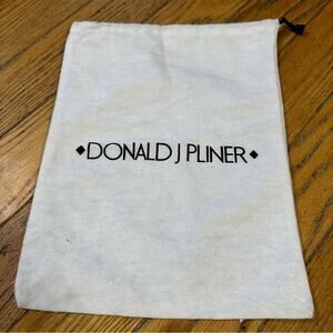 Donald J Pliner White Dust Bag